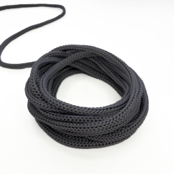 Шнур для одежды d-4.5мм, цвет Серый (на отрез)  в Железногорске