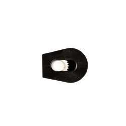 Зажим для шнура 4 мм KL цвет Чёрный + Белый (поштучно)  в Железногорске