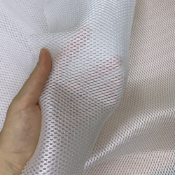 Сетка 3D трехслойная Air mesh 160 гр/м2, цвет Белый (на отрез)  в Железногорске
