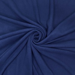 Флис Односторонний 130 гр/м2, цвет Темно-синий (на отрез)  в Железногорске
