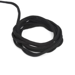 Шнур для одежды 4,5 мм, цвет Чёрный (на отрез)  в Железногорске