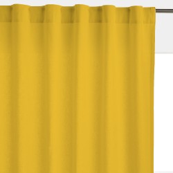 Штора уличная на Трубной ленте (В-220*Ш-145) Желтая, (ткань Оксфорд 600)  в Железногорске