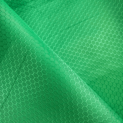 Ткань Оксфорд 300D PU Рип-Стоп СОТЫ, цвет Зелёный (на отрез)  в Железногорске