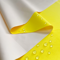 Водонепроницаемая Дышащая Мембранная ткань PU 10'000, цвет Жёлтый (на отрез)  в Железногорске